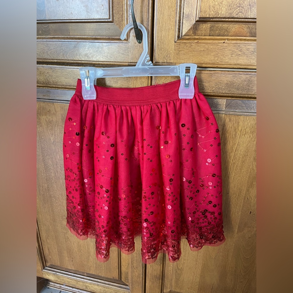 Kids Apparel George Size 10-12 Party Skirt Glitter and sequence